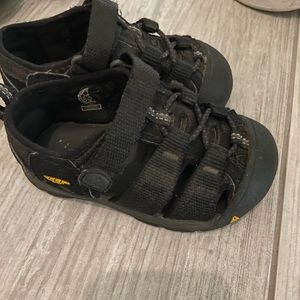 Great water shoes. Worn condition